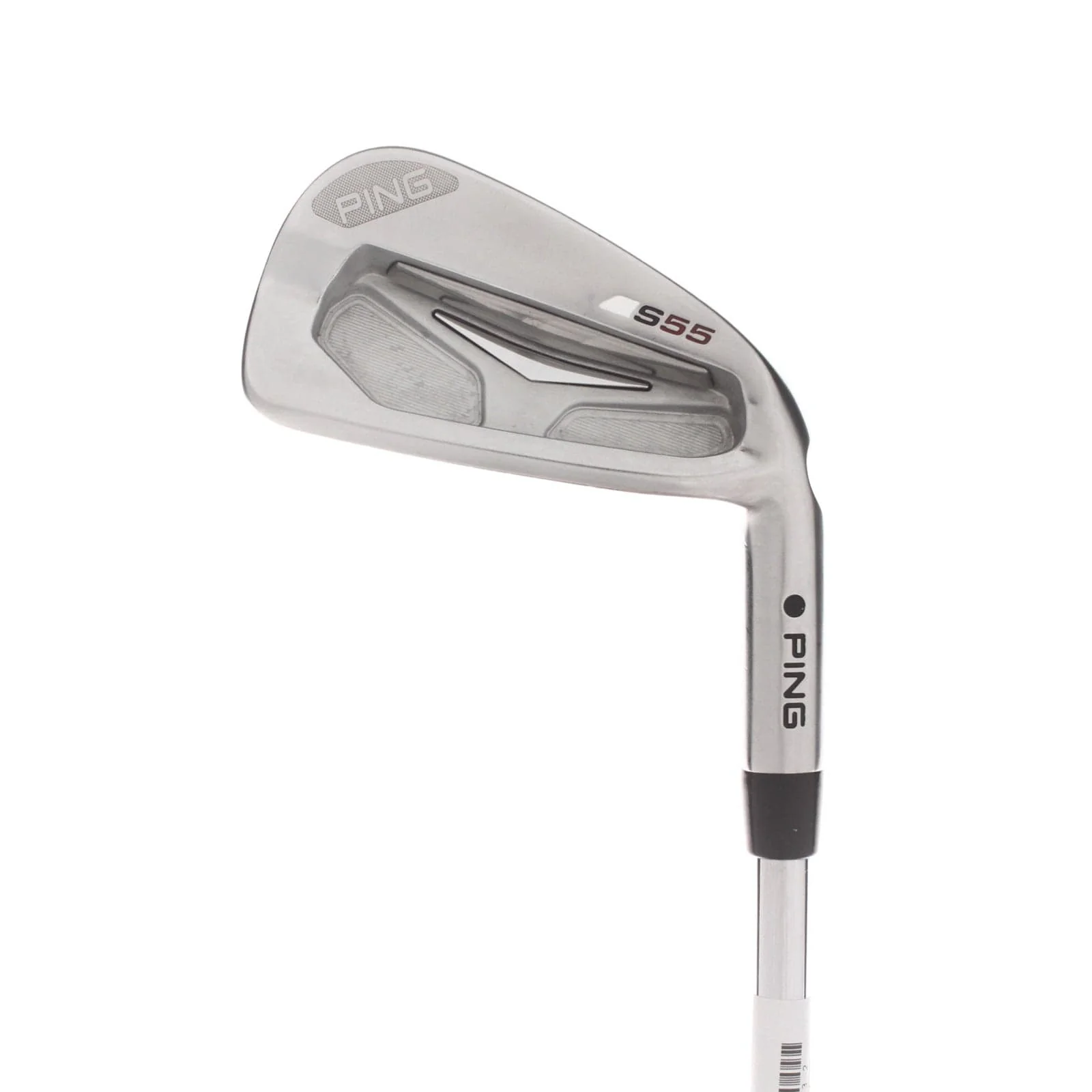 Ping S55 Steel Mens Right Hand 4 Iron Black Dot 24* Stiff - Ping CFS