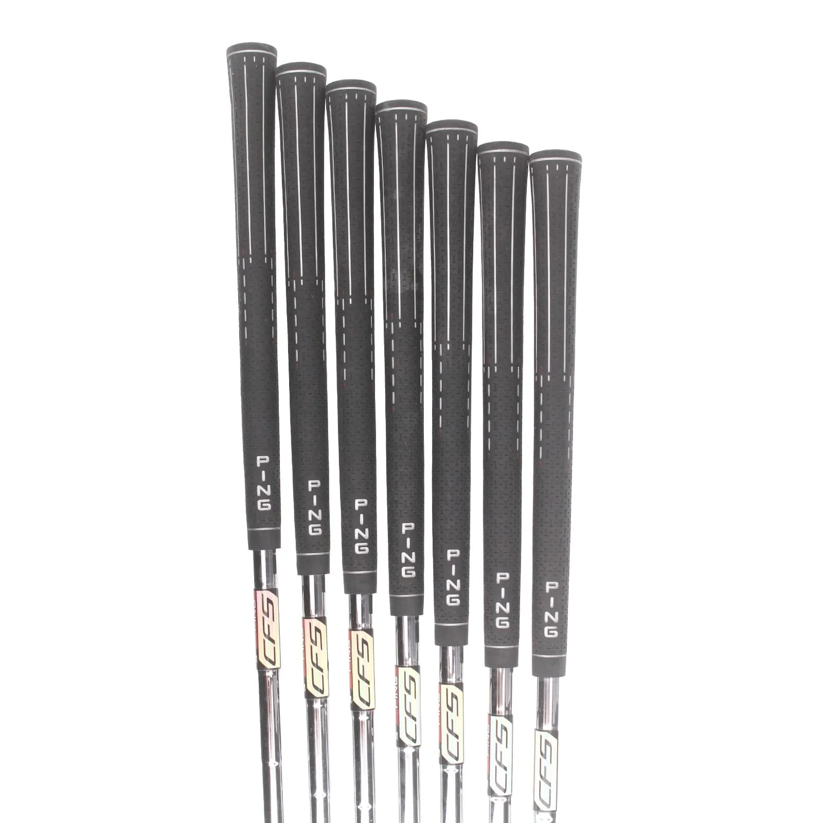 Ping S55 Steel Mens Right Hand Irons 4-PW Green Dot 2.25* Upright Stiff - Ping CFS - Image 7