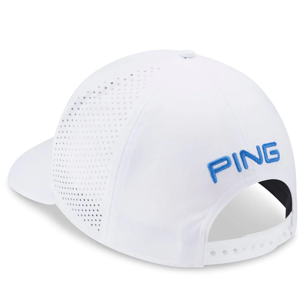 Ping Tour Vented Delta Cap - White/Fresh Water - Image 2
