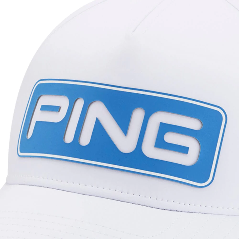 Ping Tour Vented Delta Cap - White/Fresh Water - Image 5