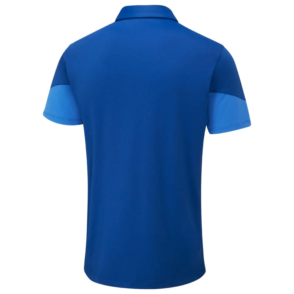 Ping Ty Polo Shirt - Inky/Bright Cobalt - Image 2