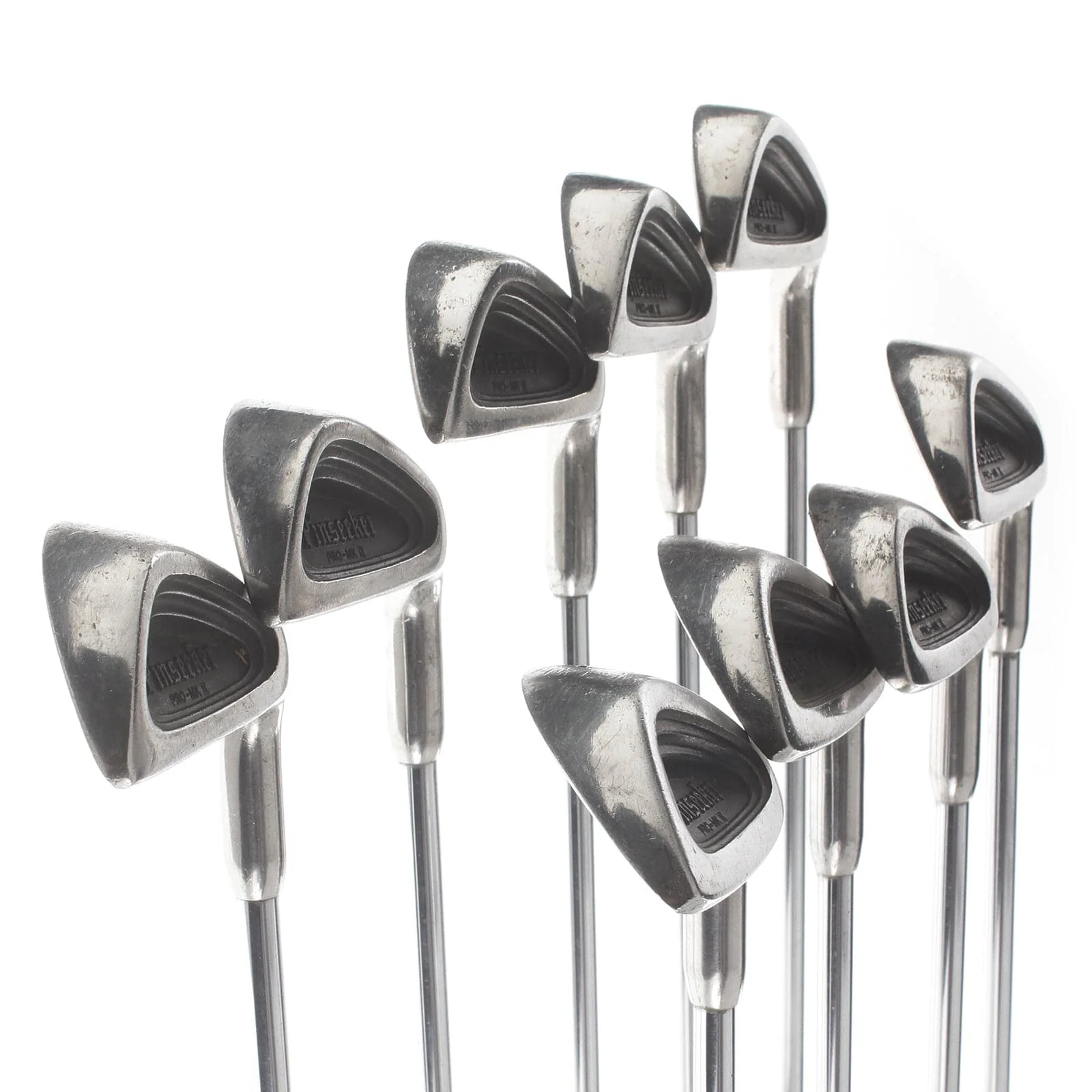 Pinseeker Pro-MK II Steel Mens Right Hand Irons 3-SW Regular - - Image 2