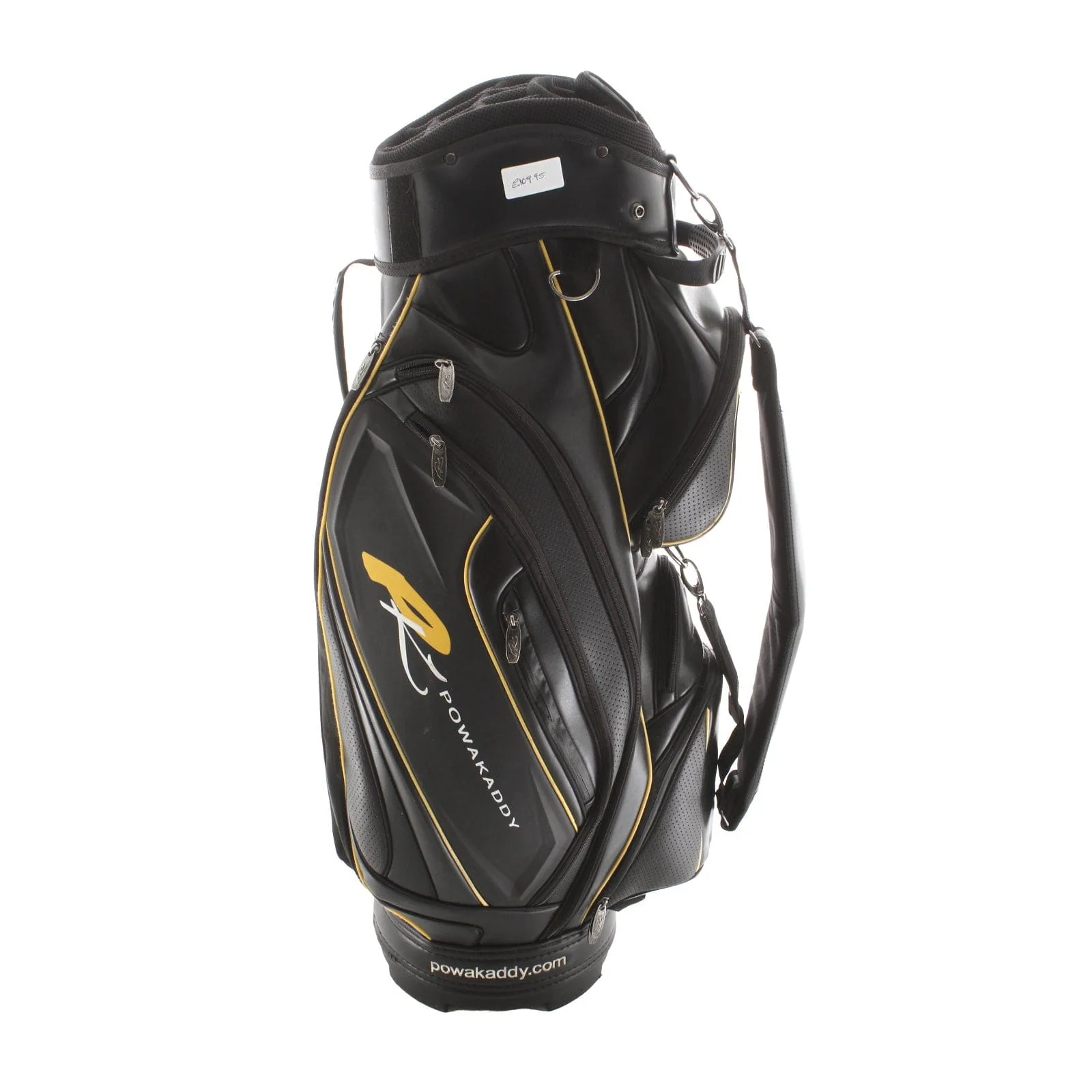 PowaKaddy Cart Bag - Black/Gold - Image 3