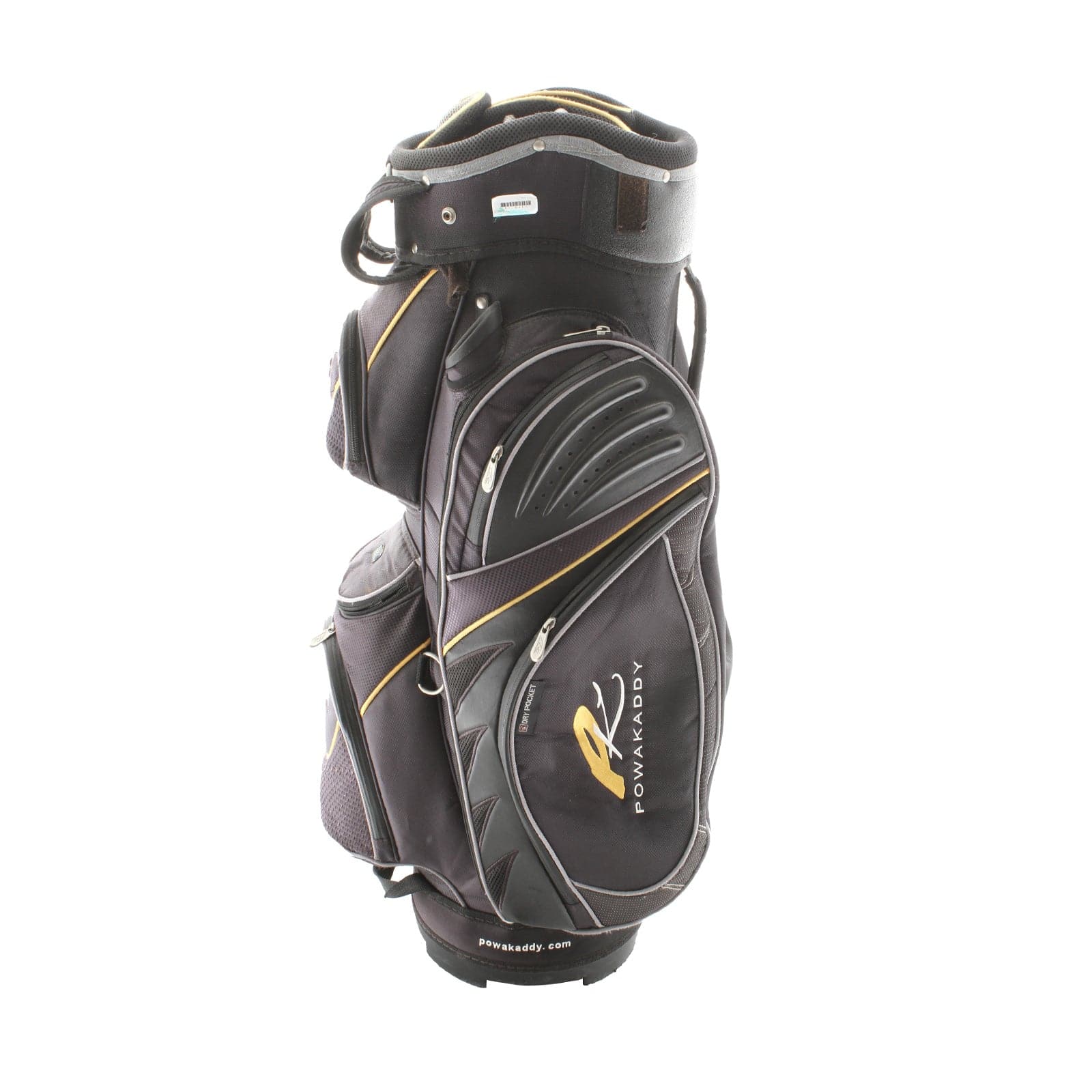 PowaKaddy Cart Bag Cart Bag - Black Yellow