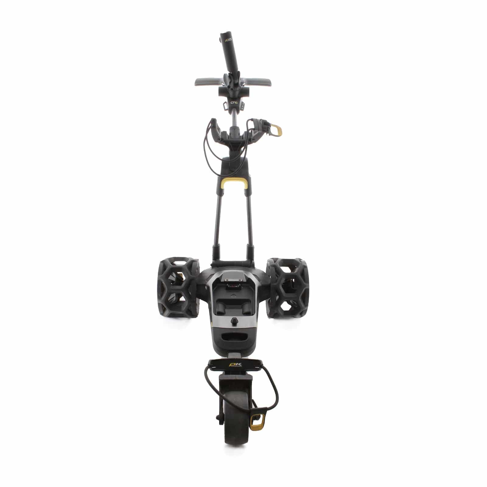 PowaKaddy CT6 3-Wheel Electric Trolley 18 Hole Lithium - Black - Image 2