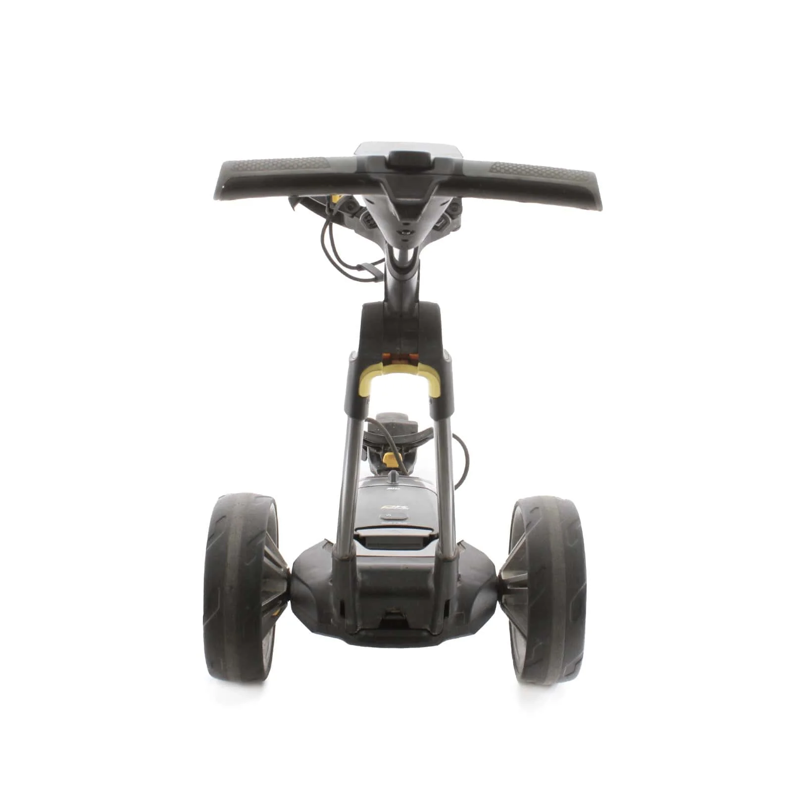 PowaKaddy CT6 3-Wheel Electric Trolley 18 Hole Lithium - Gunmetal Yellow - Image 4