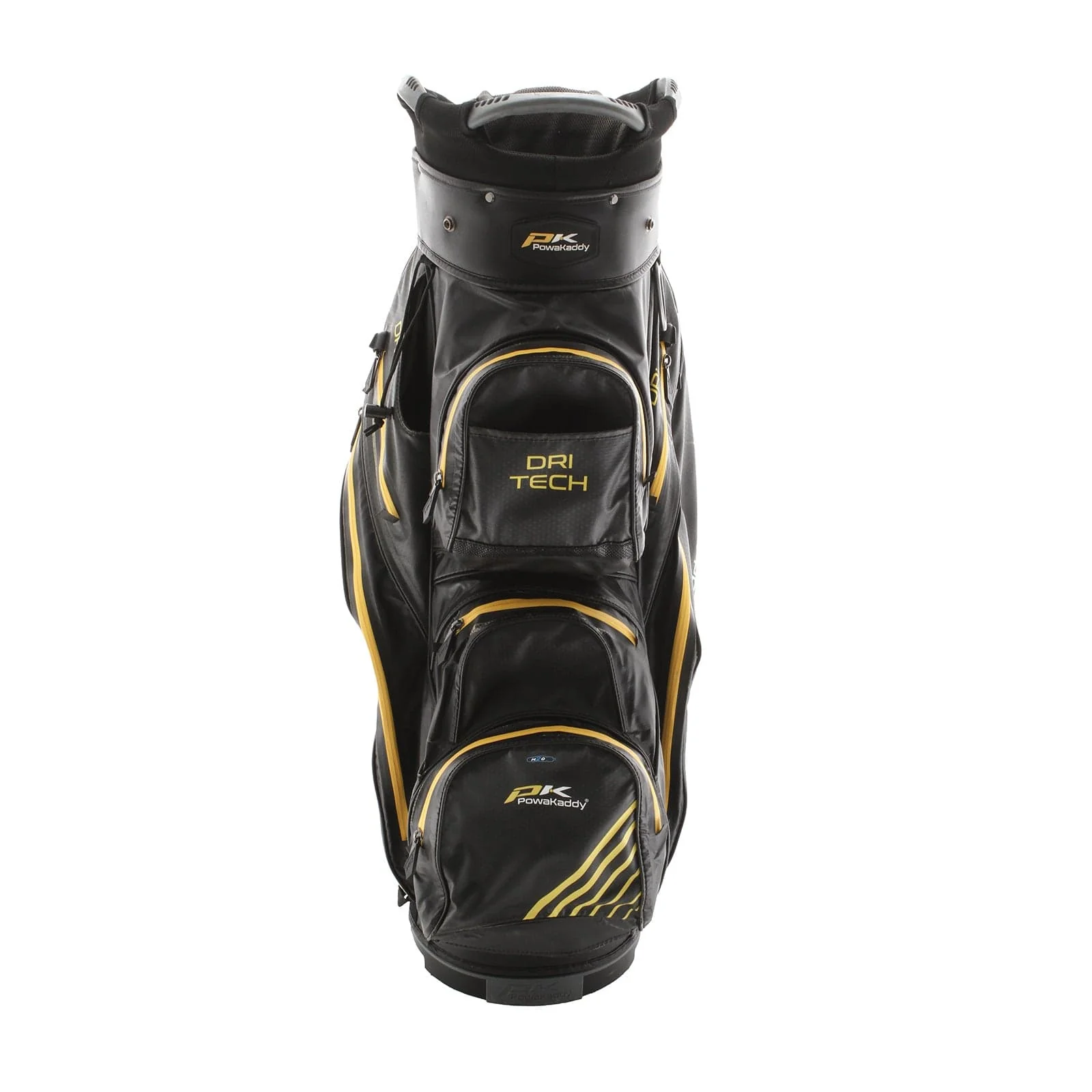 PowaKaddy Dri-Tech Cart Bag - Black/Yellow - Image 4