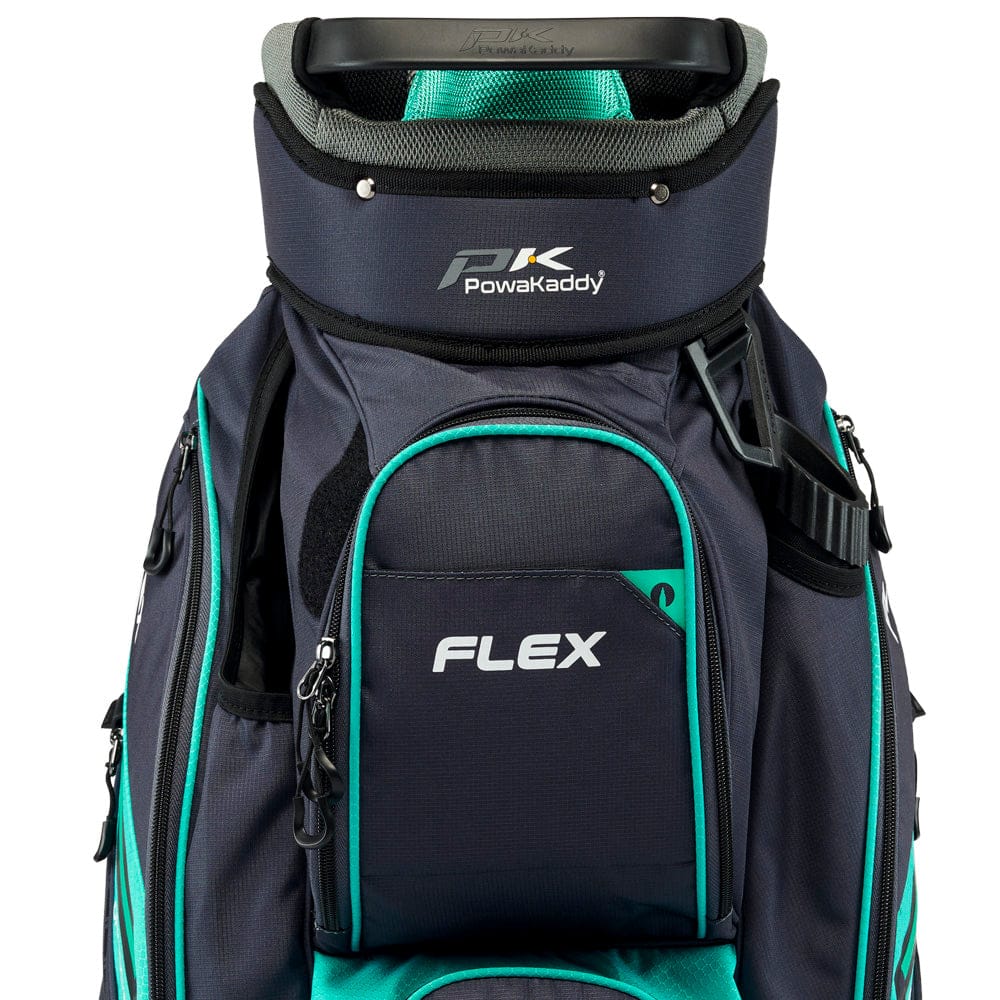 PowaKaddy FLEX Cart Bag - Grey/Teal - Image 5