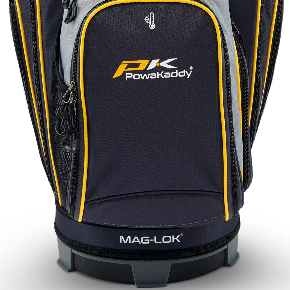 PowaKaddy FLEX Cart Bag - Grey/Yellow - Image 5
