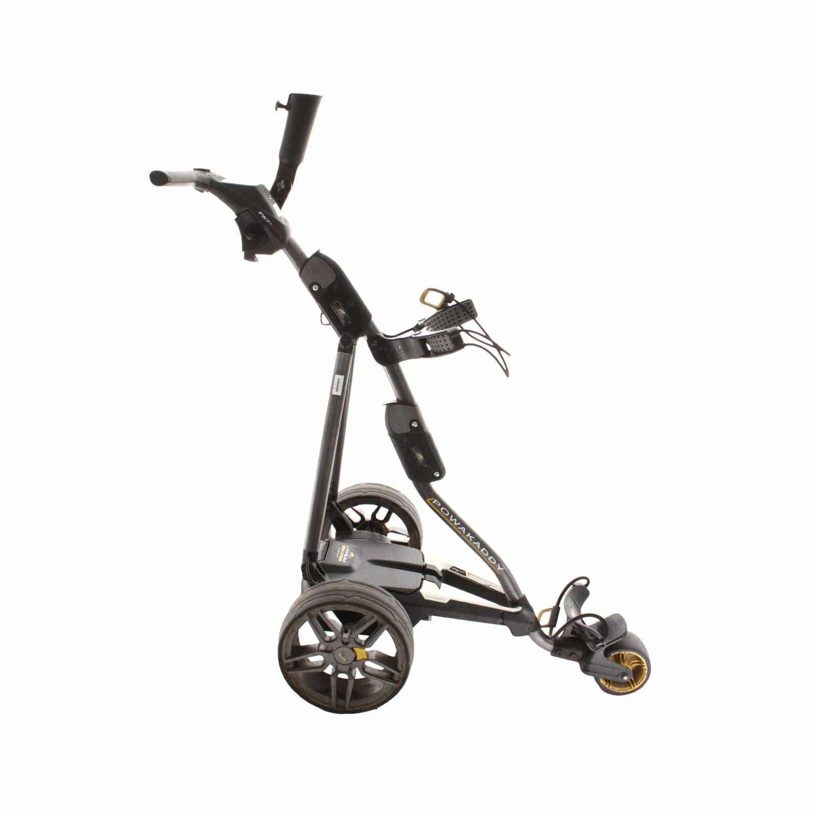 PowaKaddy FW7S 3-Wheel Electric Trolley 36 Hole Lithium - Gunmetal - Image 3