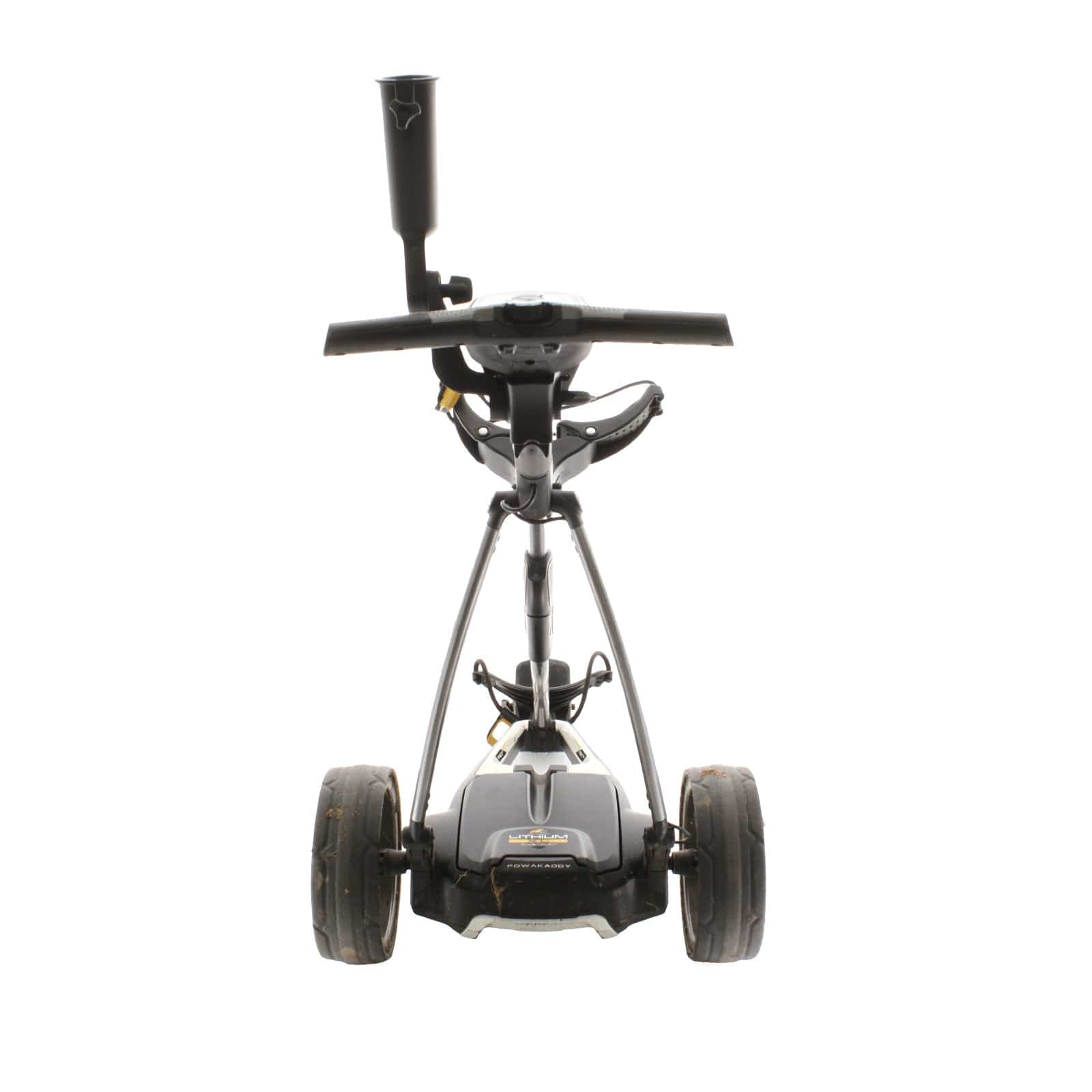 PowaKaddy FW7S 3-Wheel Electric Trolley 36 Hole Lithium - Gunmetal - Image 4
