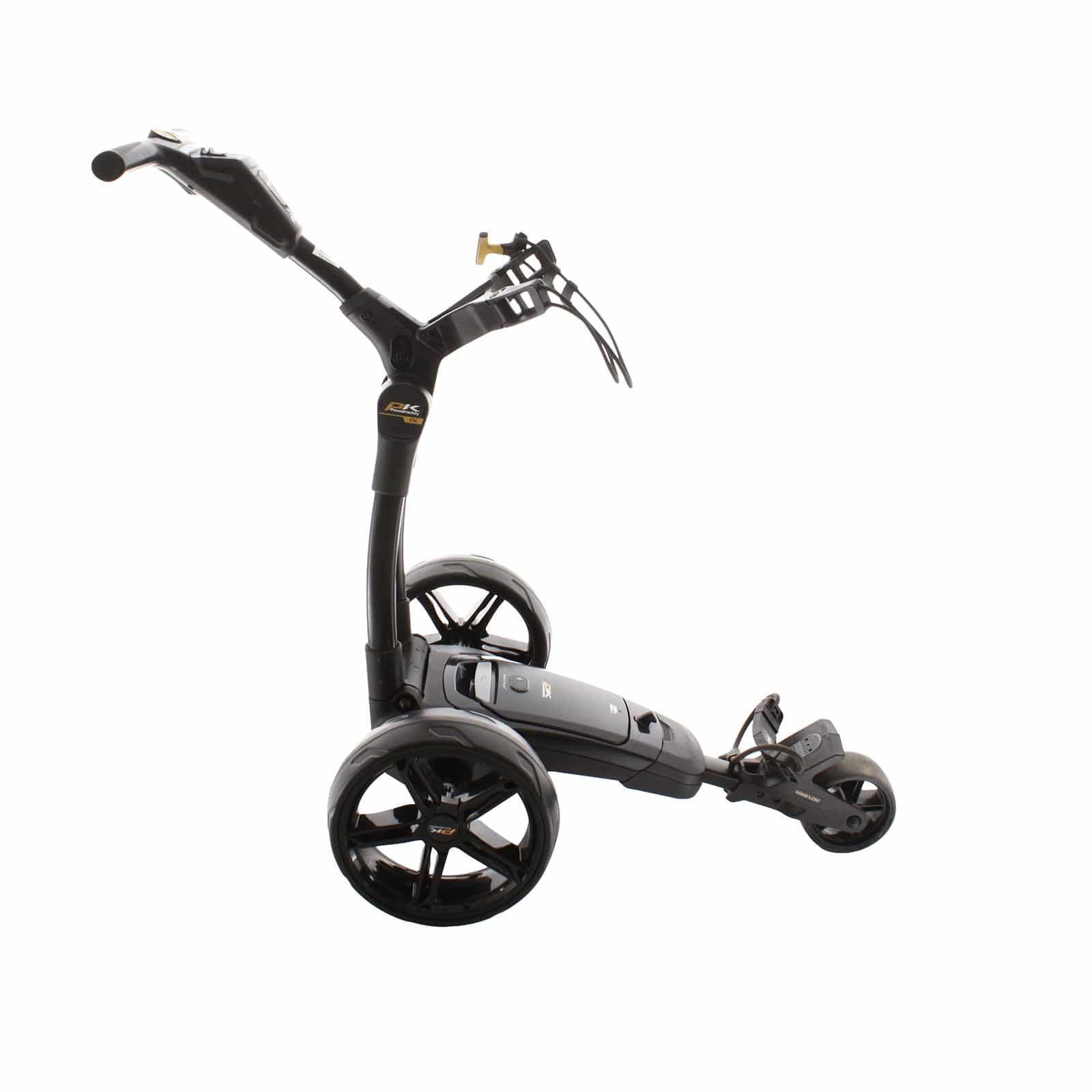 PowaKaddy FX1 3-Wheel Electric Trolley 18 Hole Lithium - Black - Image 3