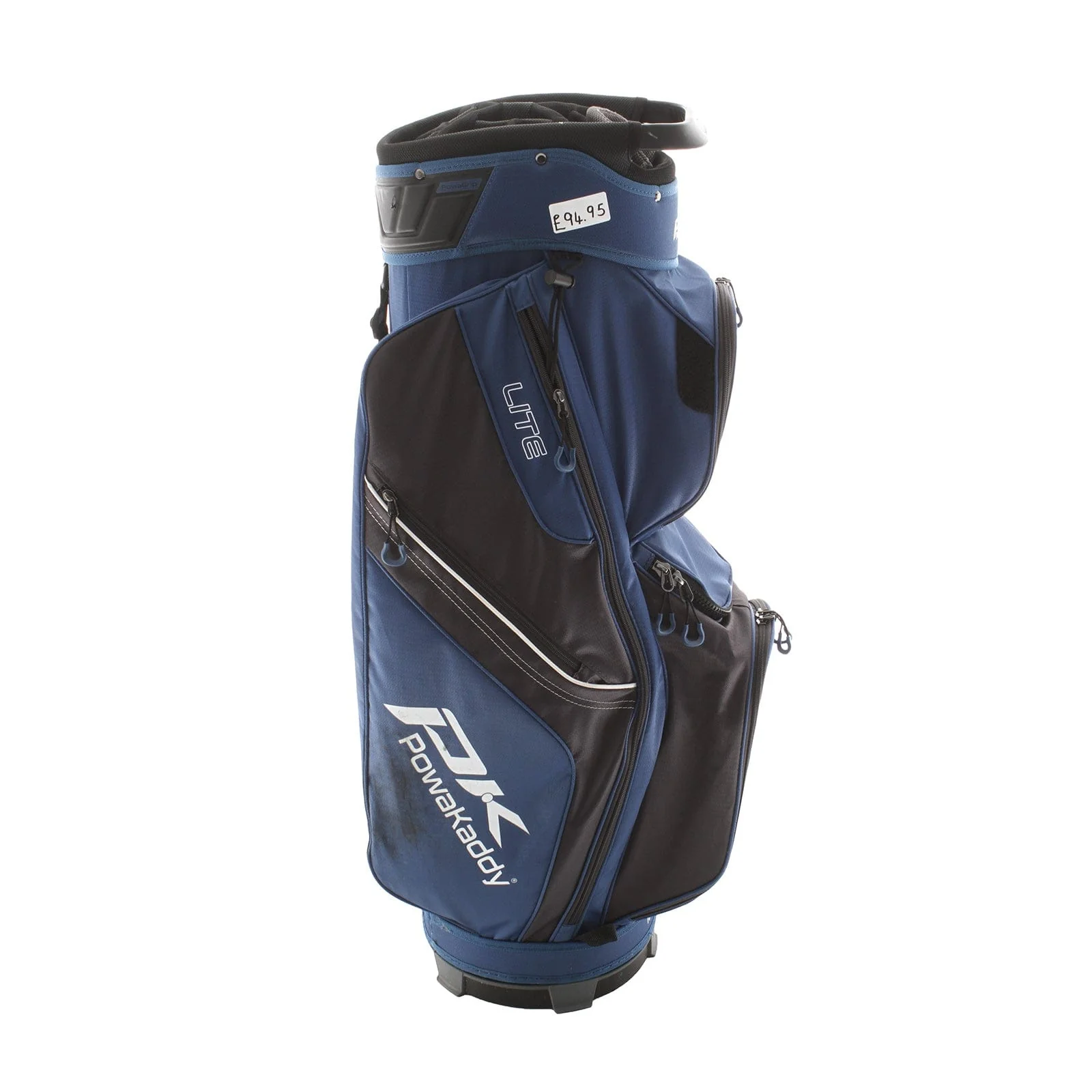 PowaKaddy Lite Cart Bag - Blue/Black - Image 3