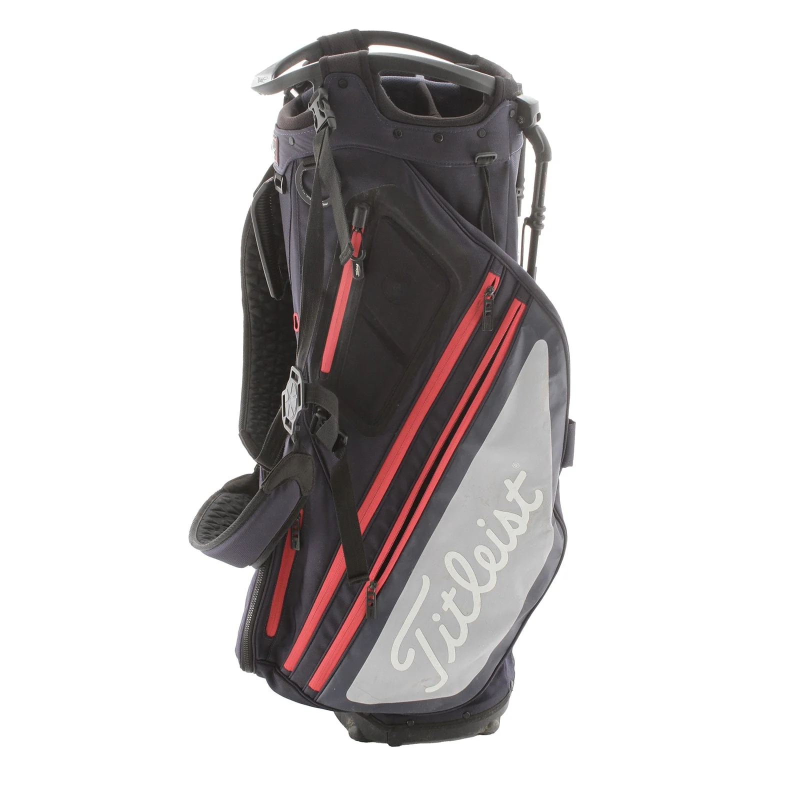 PowaKaddy Premium Edition Cart Bag - Grey/Black - Image 6