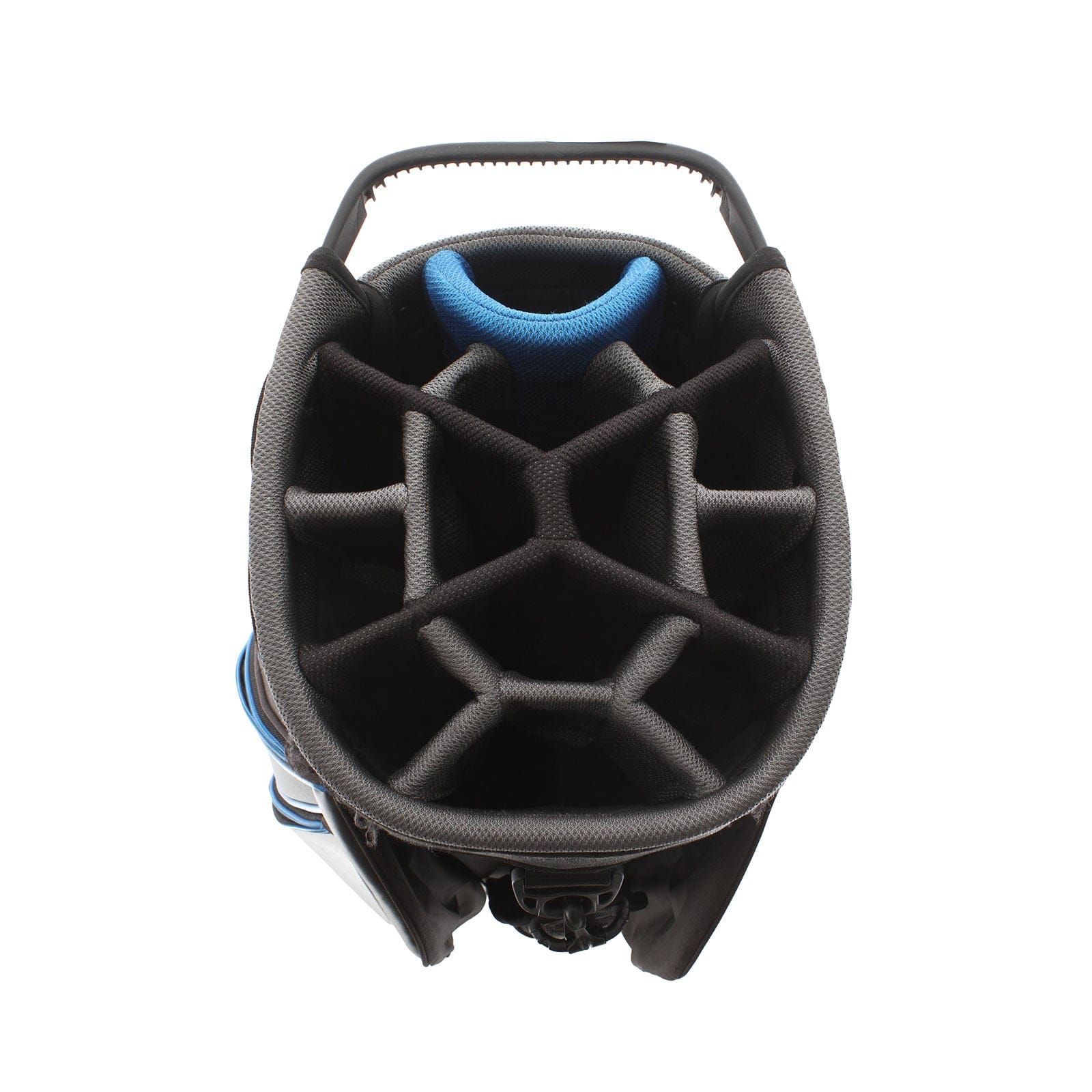 Powakaddy Premium Tech Cart Bag - Black/Grey/Blue - Image 2