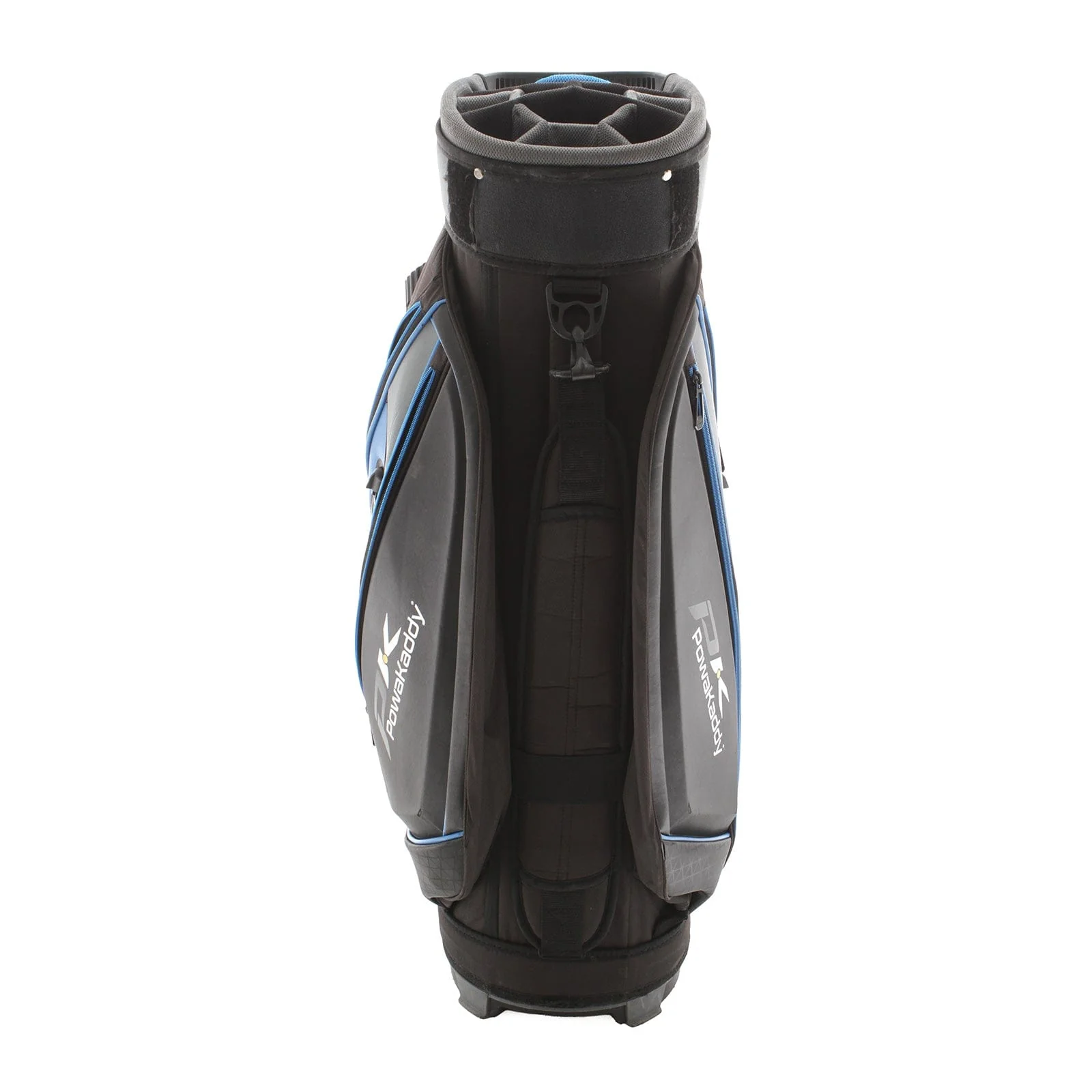 Powakaddy Premium Tech Cart Bag - Black/Grey/Blue - Image 5
