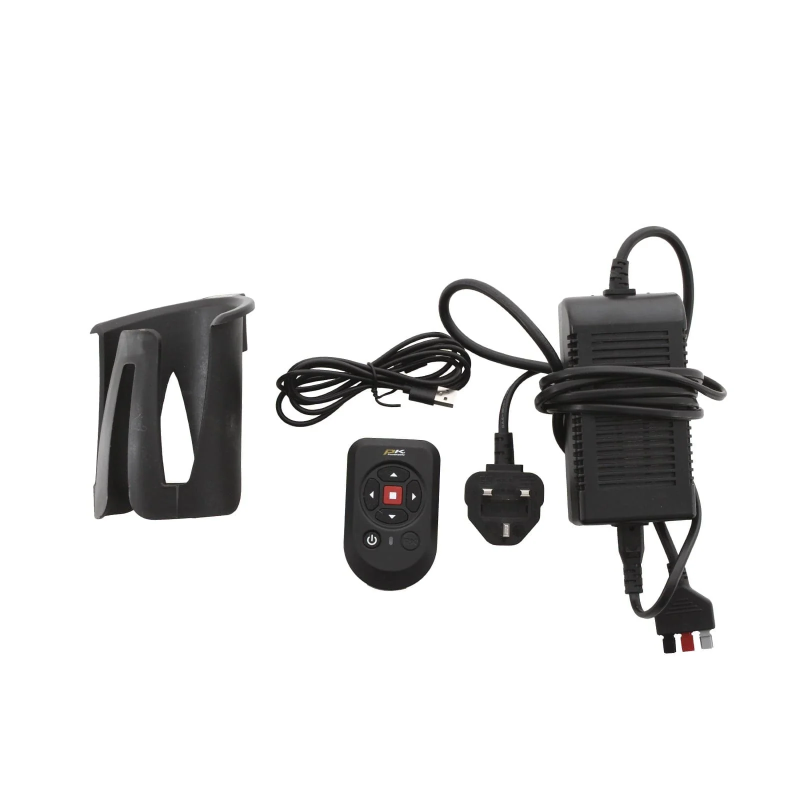 Powakaddy RX Remote 3-Wheel Electric Trolley 36 Hole Lithium - Black - Image 7