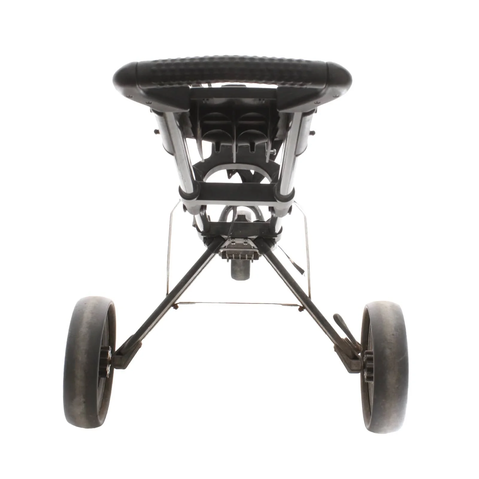 Powakaddy Twinline 1 3-Wheel Push/Pull Trolley - Black - Image 6