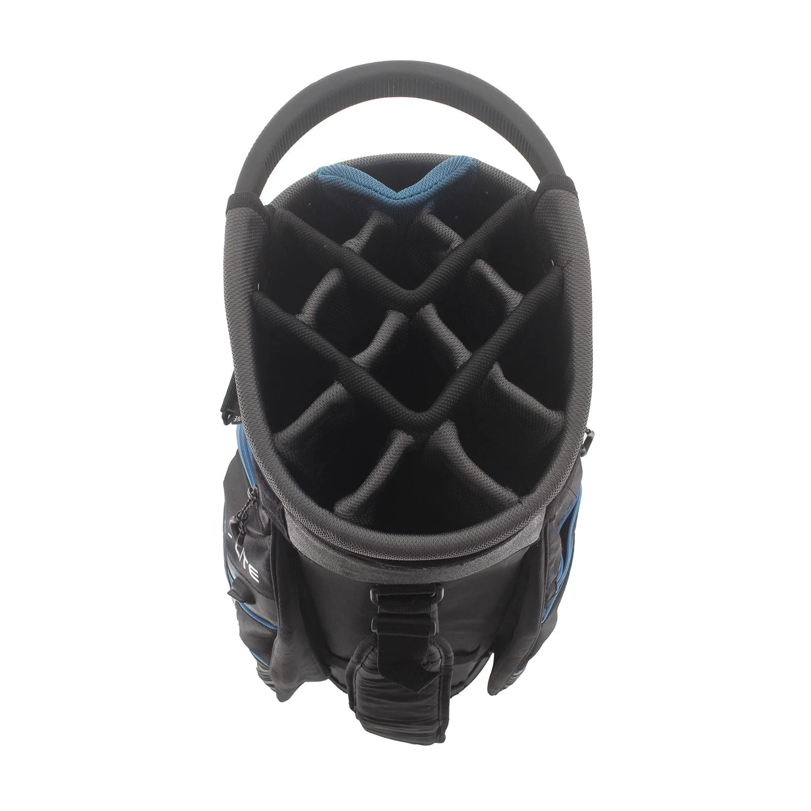 PowaKaddy X-Lite Edition Cart Bag - Blue/Black - Image 2