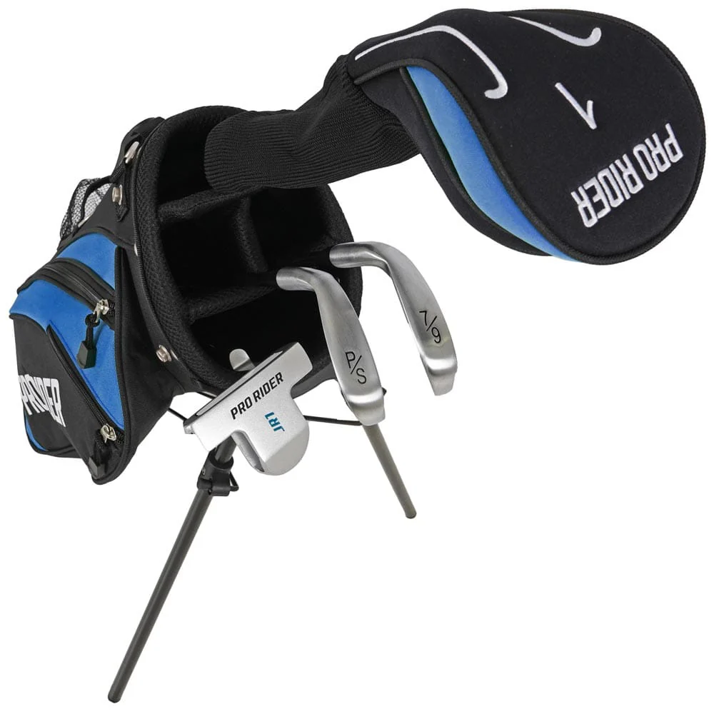 Pro Rider JR1 Golf Junior 5-Piece Package Set - 5-8 Years - Blue - Image 15