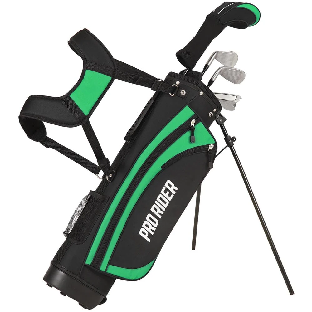 Pro Rider JR1 Golf Junior 5-Piece Package Set - 9-11 Years - Green - Image 13
