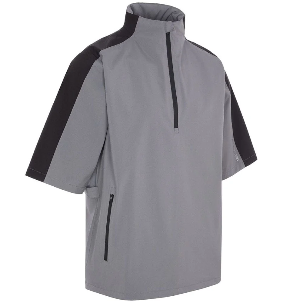 ProQuip Aqualite Pro 1/2 Sleeve Waterproof Rain Suit - Grey/Black - Image 2