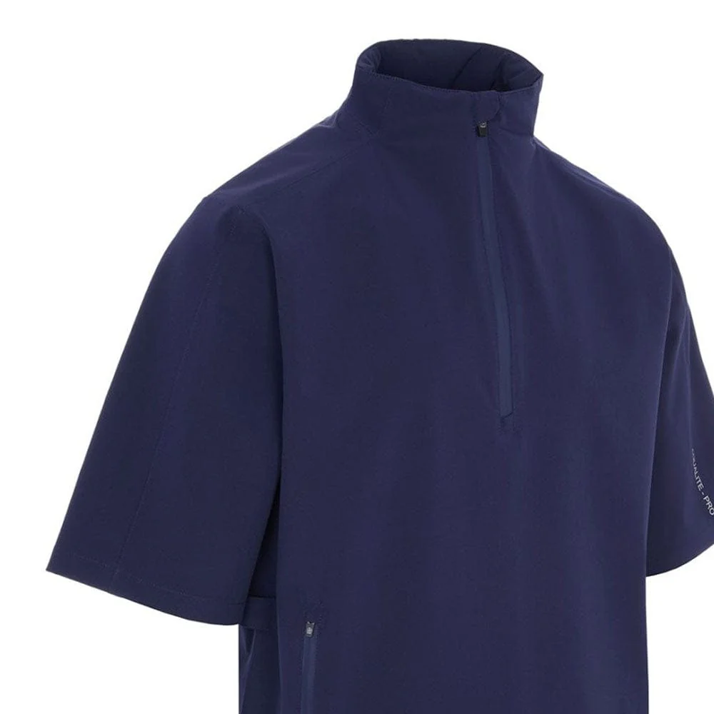 ProQuip Aqualite Pro 1/2 Sleeve Waterproof Rain Suit - Navy/Black - Image 5