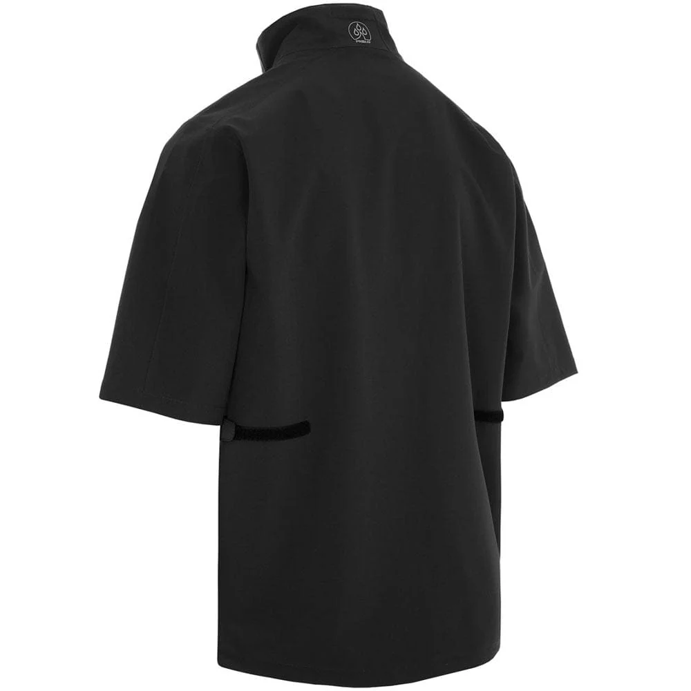 ProQuip Aqualite Pro 1/2 Sleeve Waterproof Rain Top - Black - Image 2