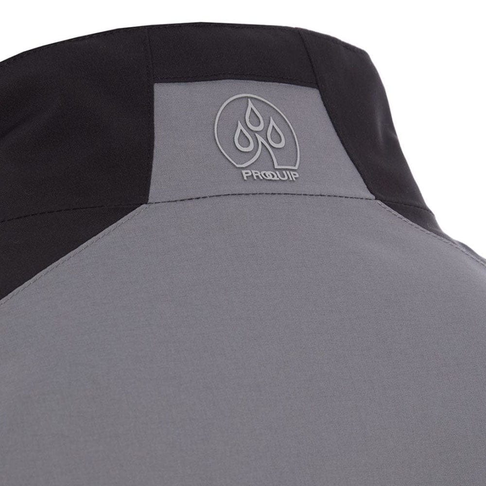 ProQuip Aqualite Pro 1/2 Sleeve Waterproof Rain Top - Grey/Black - Image 3