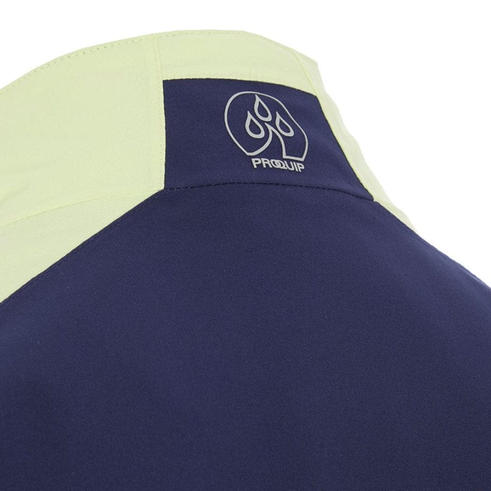 ProQuip Aqualite Pro Rain Waterproof Suit - Navy/Shadow Lime/Black - Image 4
