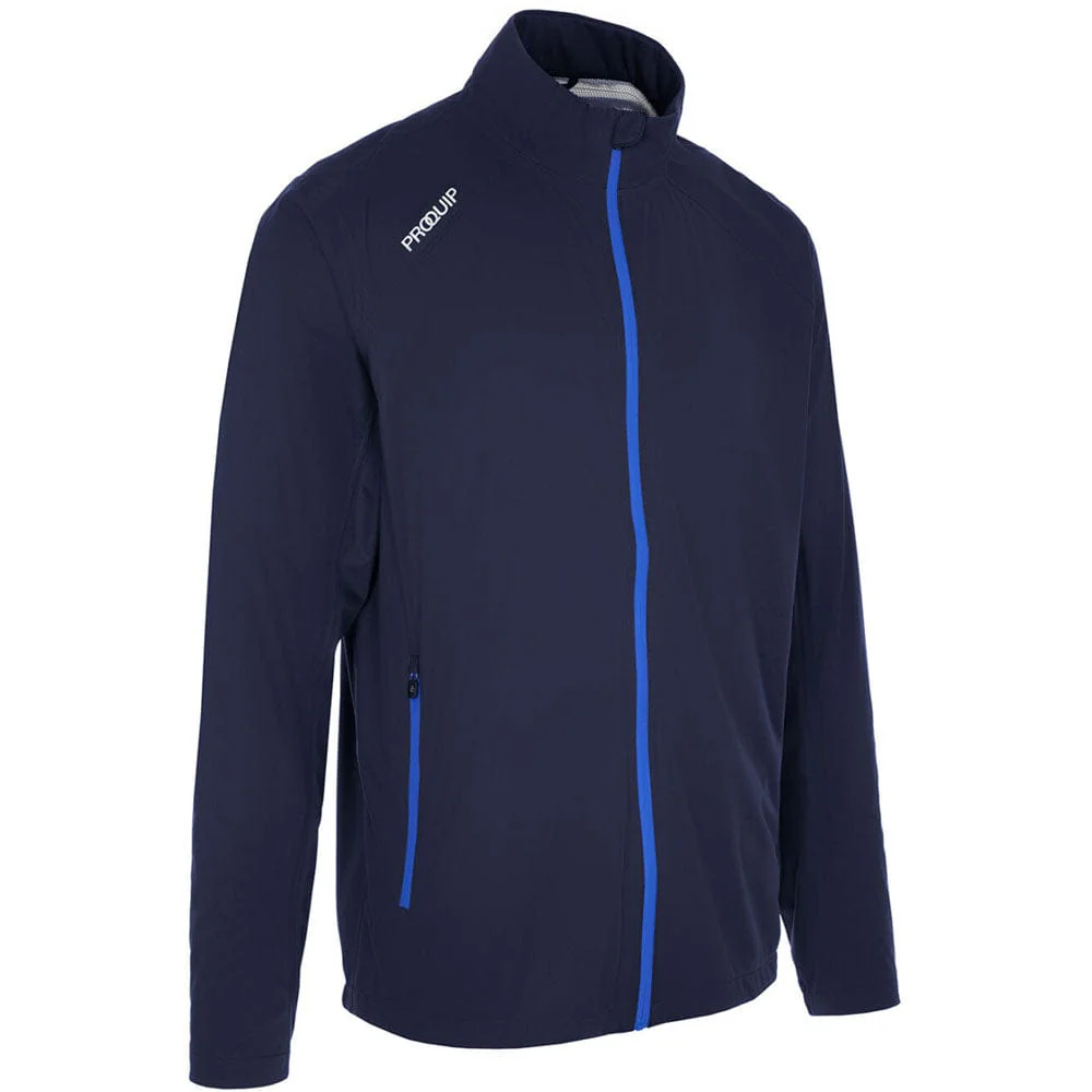 ProQuip Propac Lite/Aqualite Waterproof Suit - Navy/Magnetic Blue/Black - Image 2