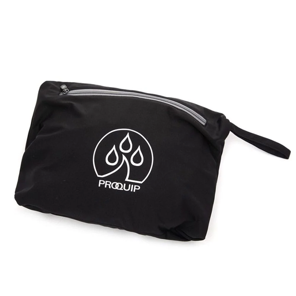 ProQuip ProPac Lite Hooded Packable Waterproof Jacket - Black/Quiet Shade - Image 5