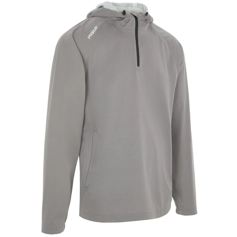 ProQuip ProPac Lite Hooded Packable Waterproof Jacket - Quiet Shade/Black