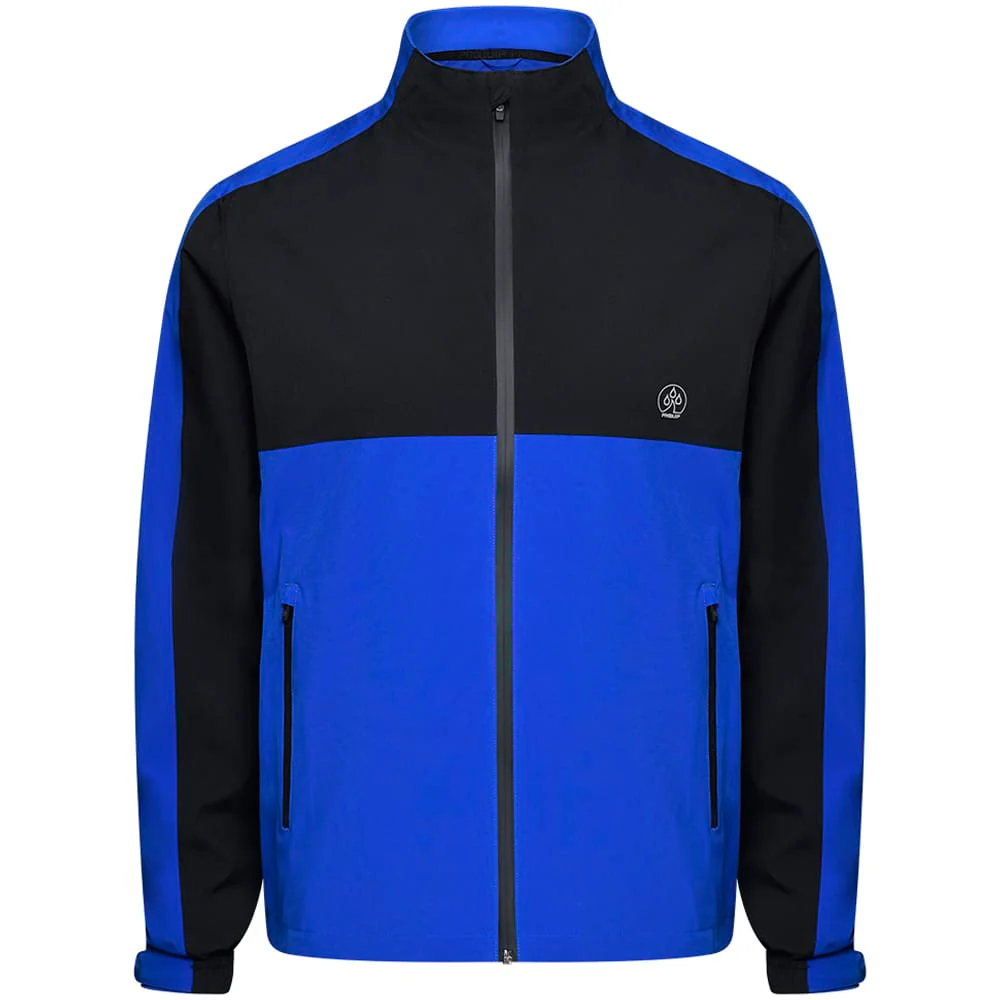 ProQuip Windermere Waterproof Jacket - Black/Magnetic Blue