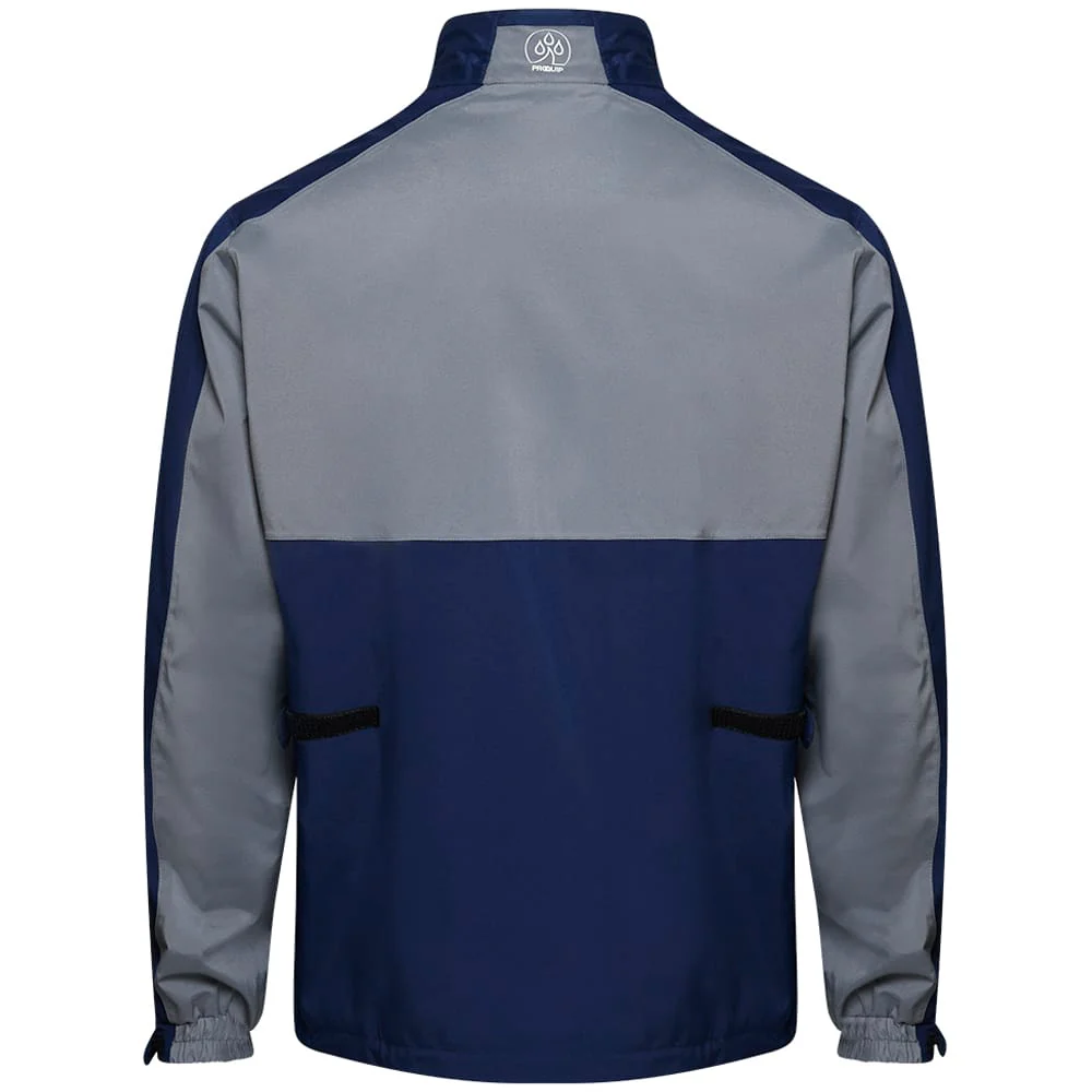 ProQuip Windermere Waterproof Jacket - Grey/Navy - Image 2