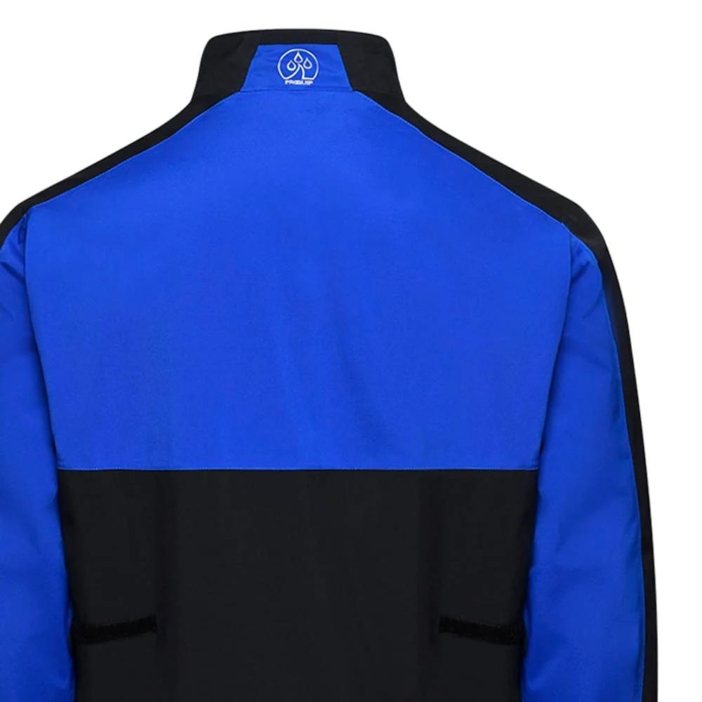 ProQuip Windermere Waterproof Jacket - Magnetic Blue/Black - Image 4