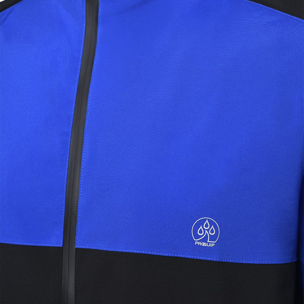 ProQuip Windermere Waterproof Jacket - Magnetic Blue/Black - Image 5