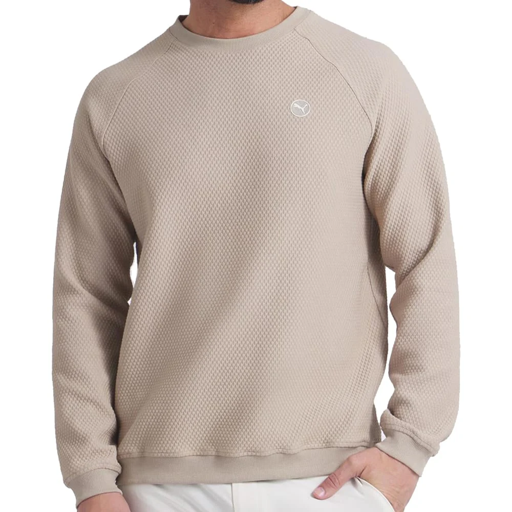 Puma Boulder 2.0 Crewneck - Ice Coffee - Image 4