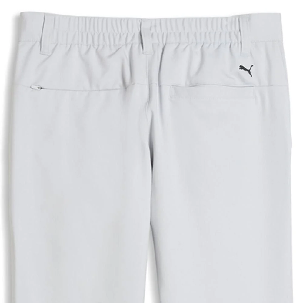 Puma Boys Golf Pants - Platino Gray - Image 5