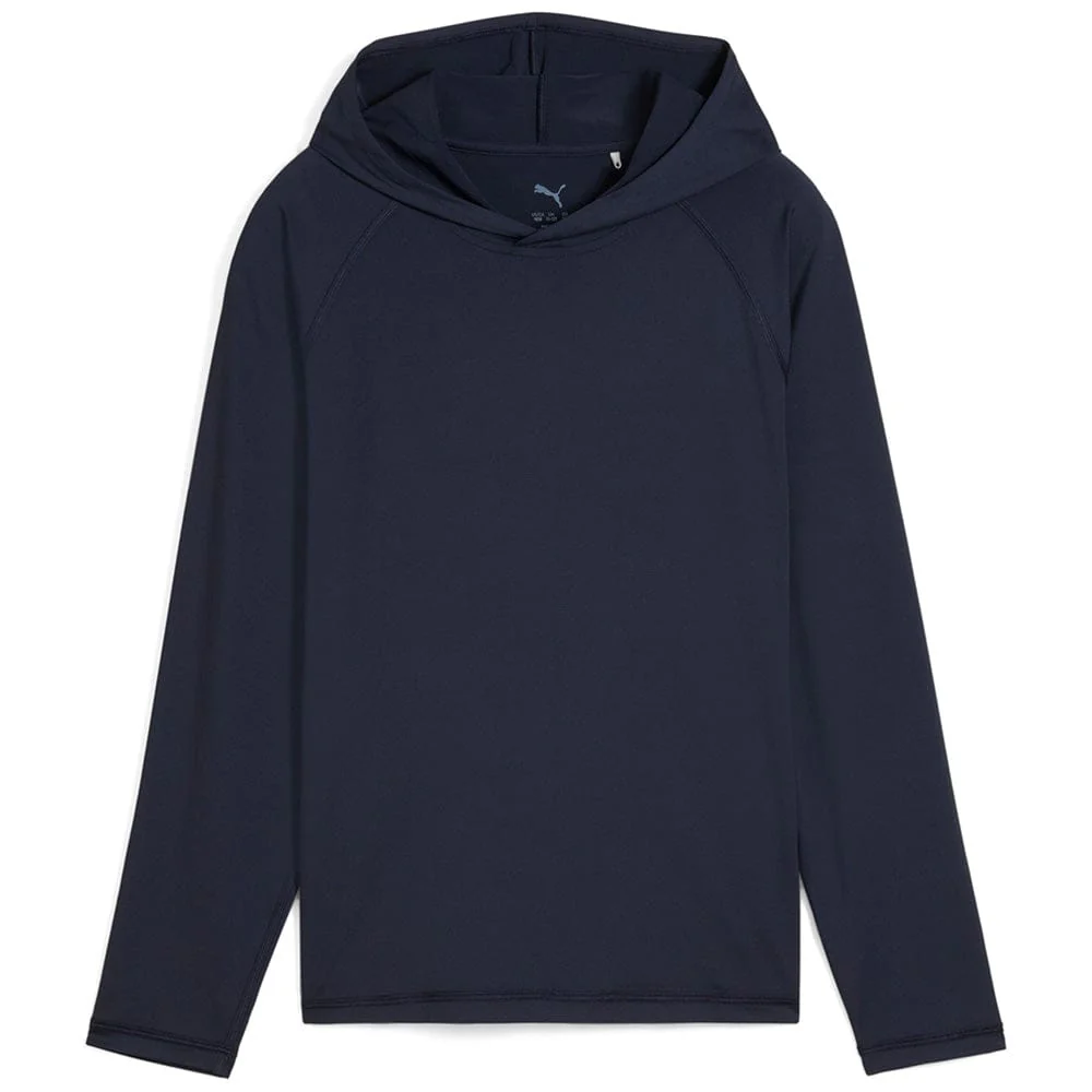 Puma Boys You-V Hoodie - Deep Navy