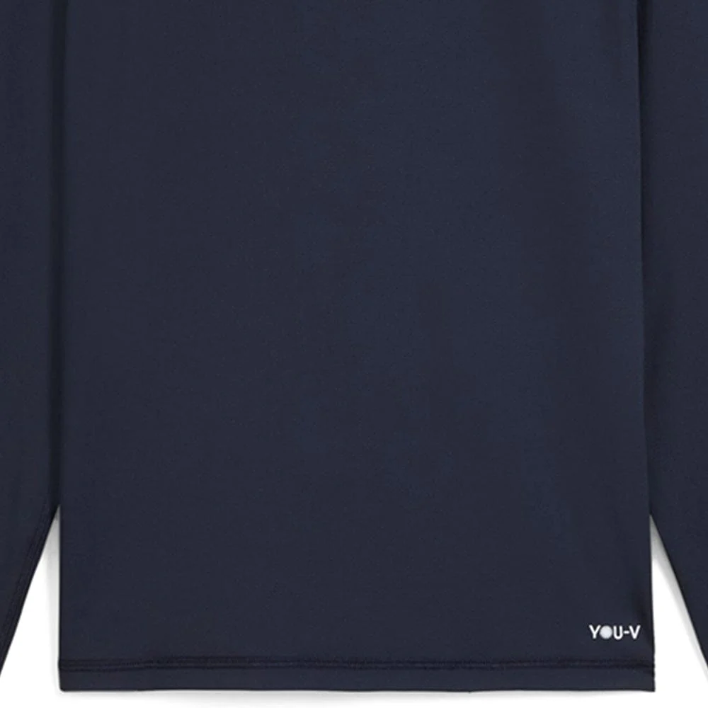 Puma Boys You-V Hoodie - Deep Navy - Image 4