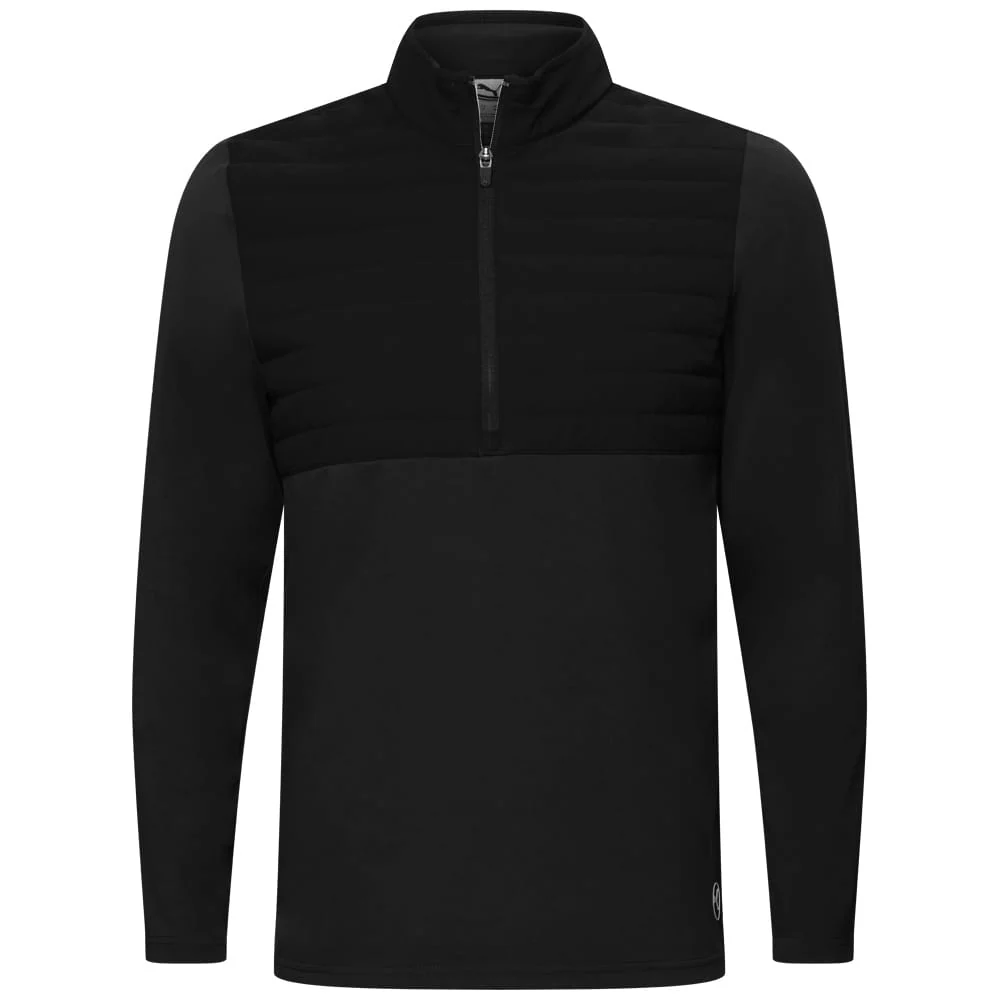 Puma Cloudspun Tech Hybrid 1/2 Zip - Puma Black