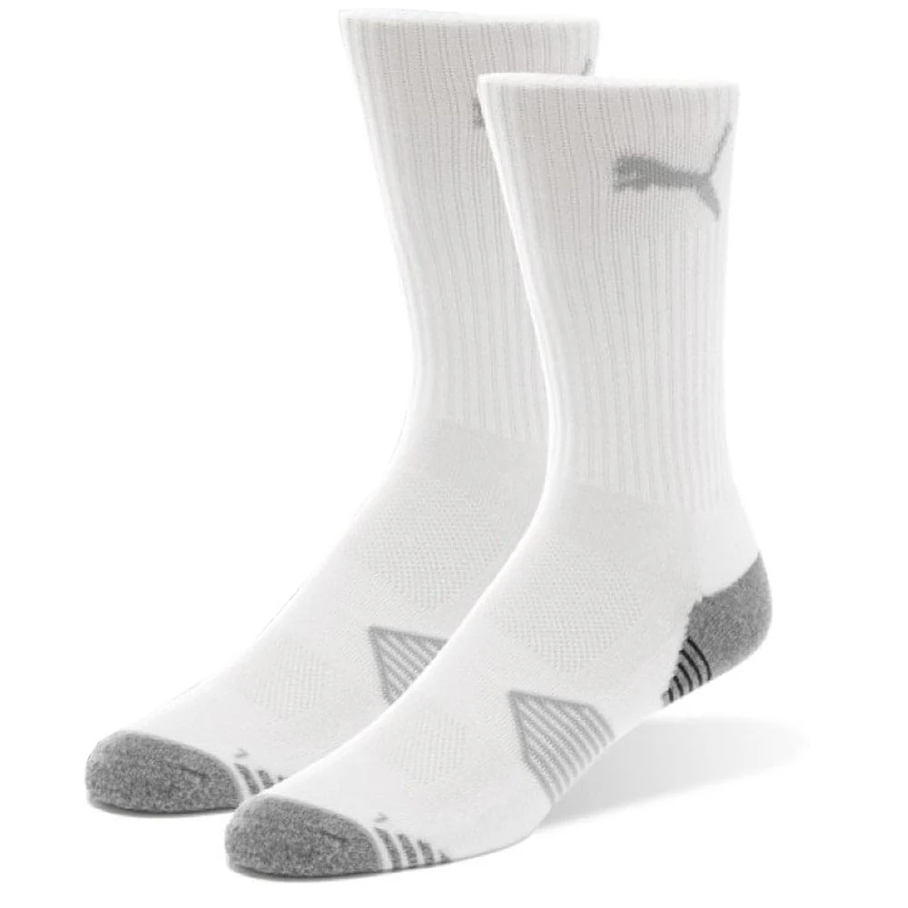 Puma Essential Crew Cut Socks - Bright White - Pair