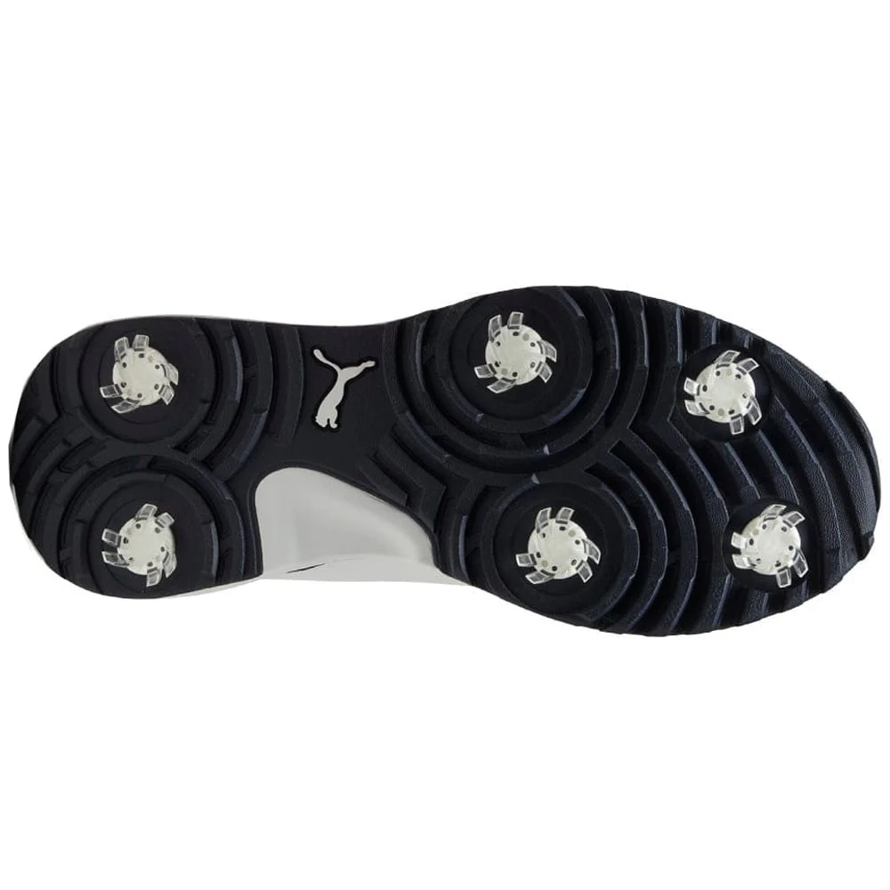 Puma Fusion Grip ST Waterproof Spiked Shoes - Puma White/Puma Silver/Deep Navy - Image 2