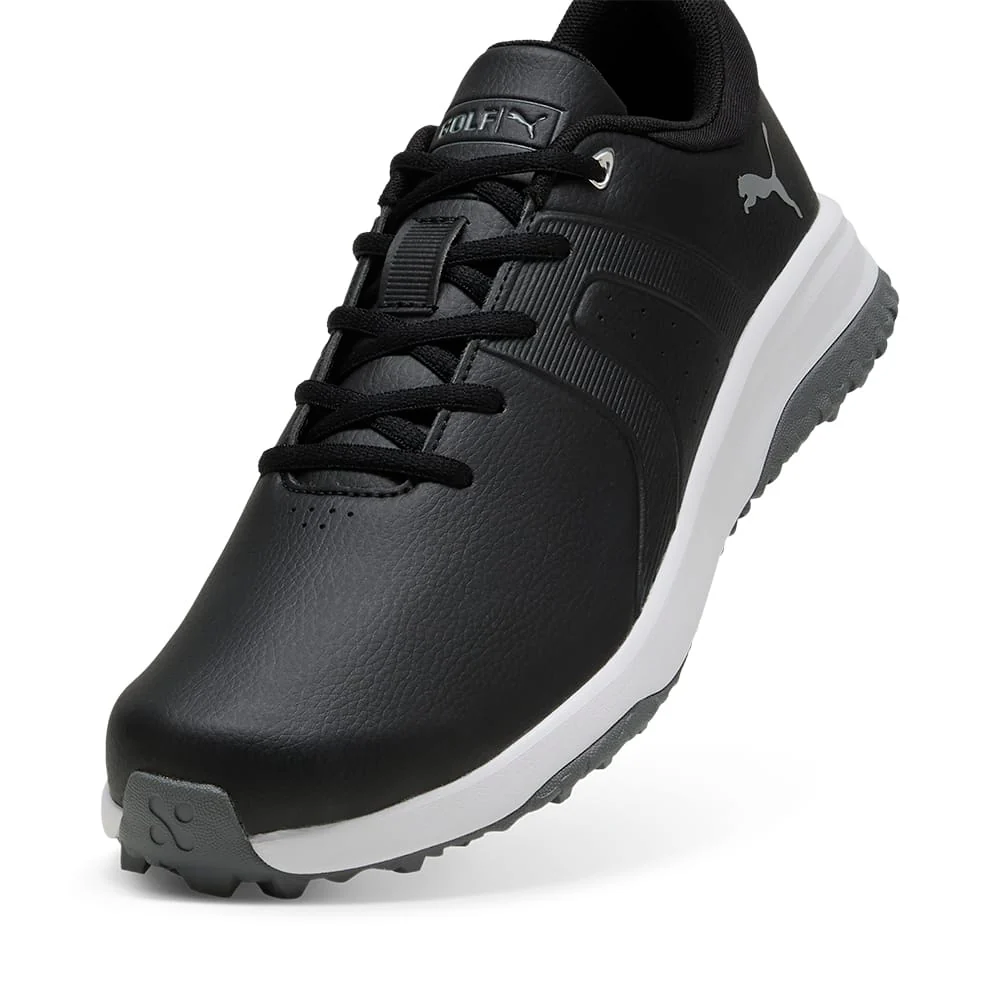 Puma Fusion Tech Spikeless Waterproof Shoes - Puma Black/White - Image 5