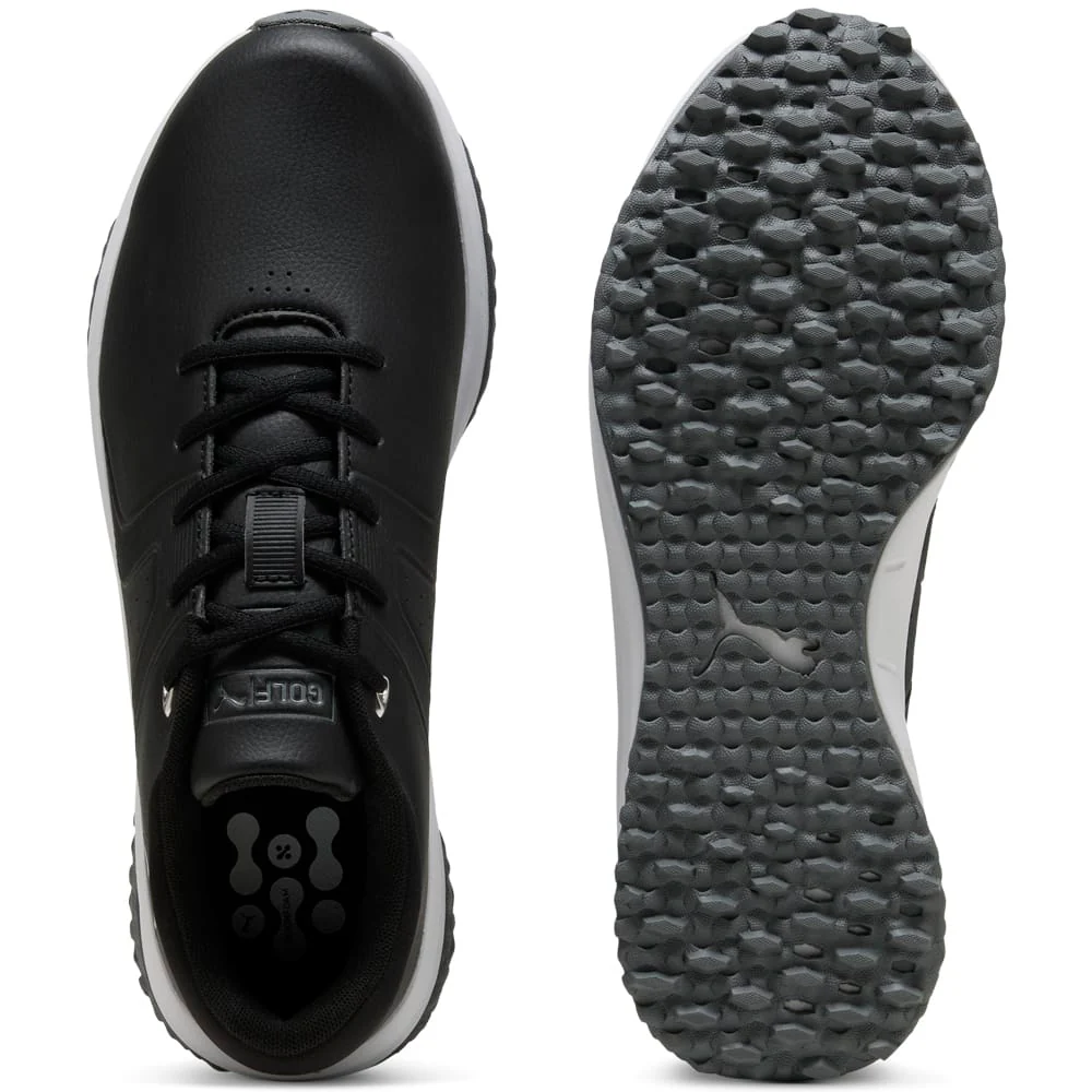 Puma Fusion Tech Spikeless Waterproof Shoes - Puma Black/White - Image 7