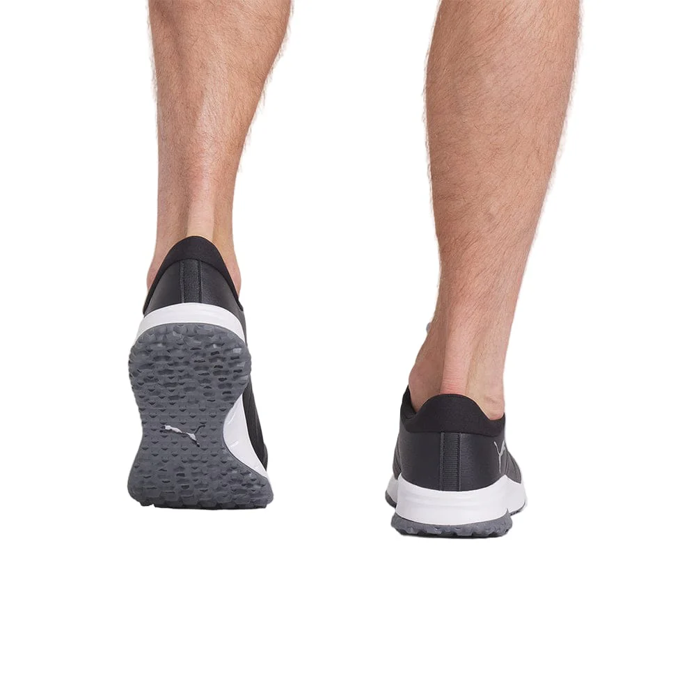 Puma Fusion Tech Spikeless Waterproof Shoes - Puma Black/White - Image 9