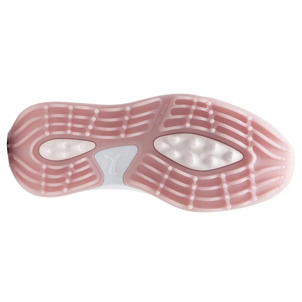 Puma Gruve Sport Junior Waterproof Spikeless Shoes - Puma White/Rosy Outlook/Jasmine Flower - Image 2