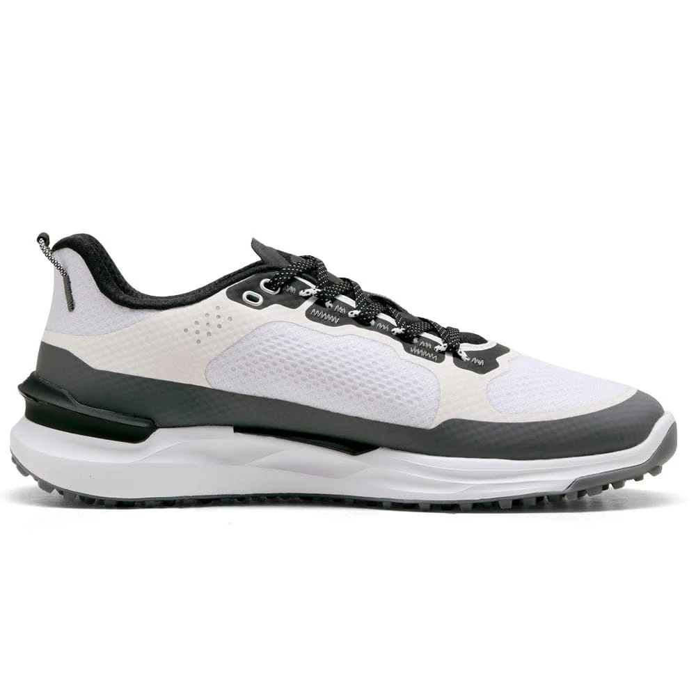 Puma IGNITE Elevate X Waterproof Spikeless Shoes - Puma White/Slate Sky/Puma Black - Image 3