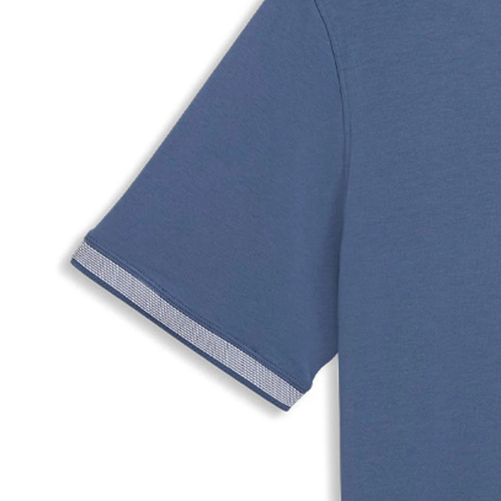 Puma Modalon Crafted Polo Shirt - Dark Indigo/White Glow - Image 5